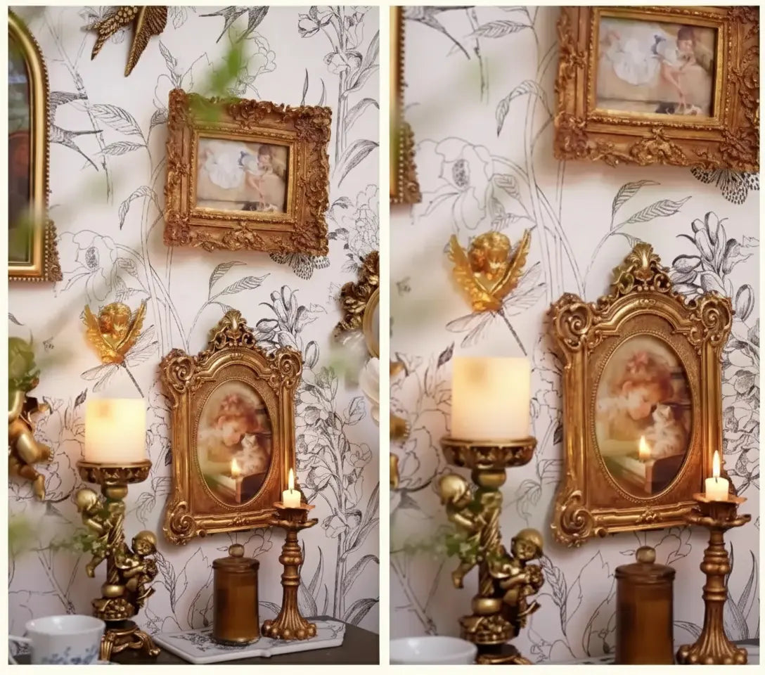 Mini Engelsfigur – Vintage Harz Deko