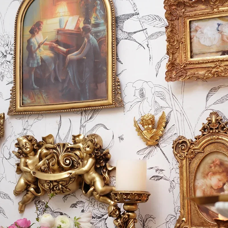 Mini Engelsfigur – Vintage Harz Deko