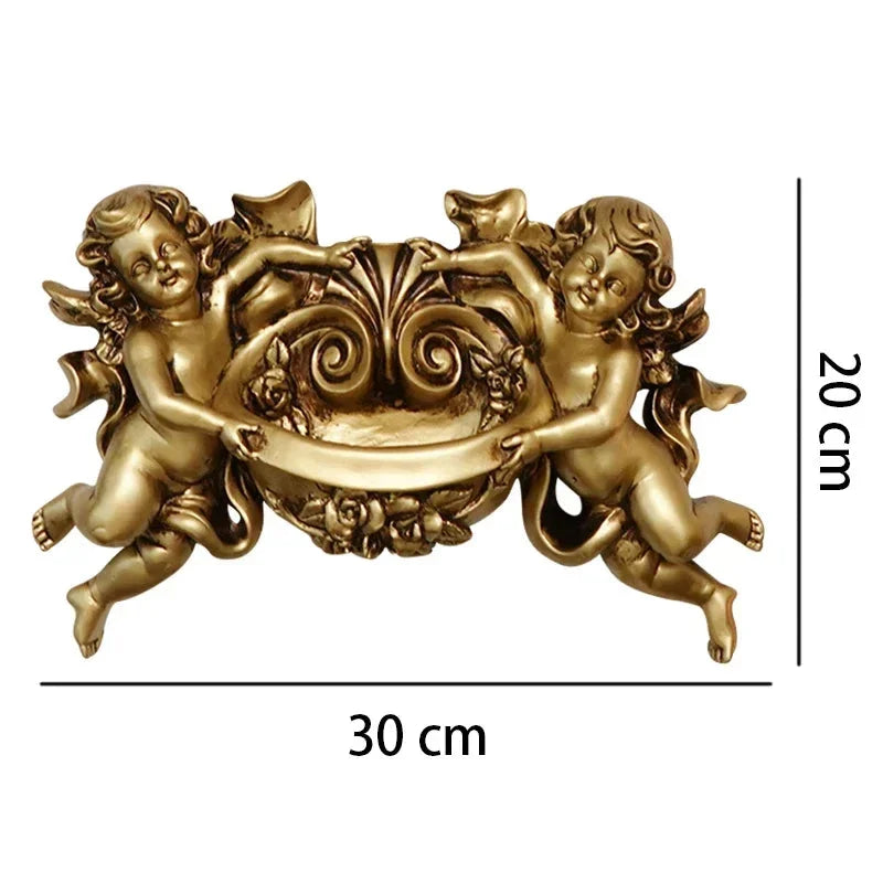 Mini Engelsfigur – Vintage Harz Deko