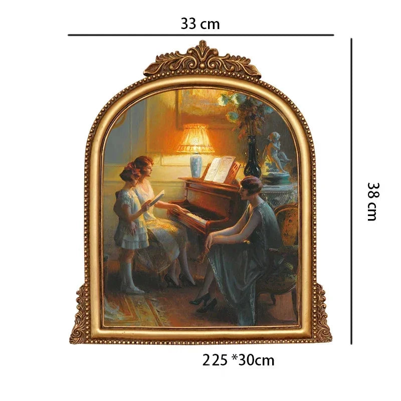 Mini Engelsfigur – Vintage Harz Deko