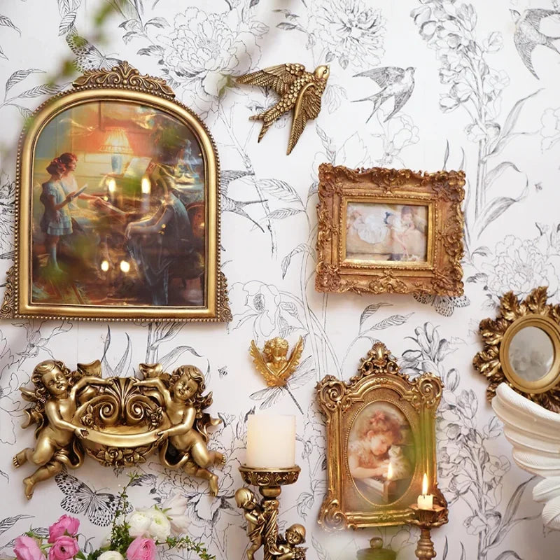 Mini Engelsfigur – Vintage Harz Deko