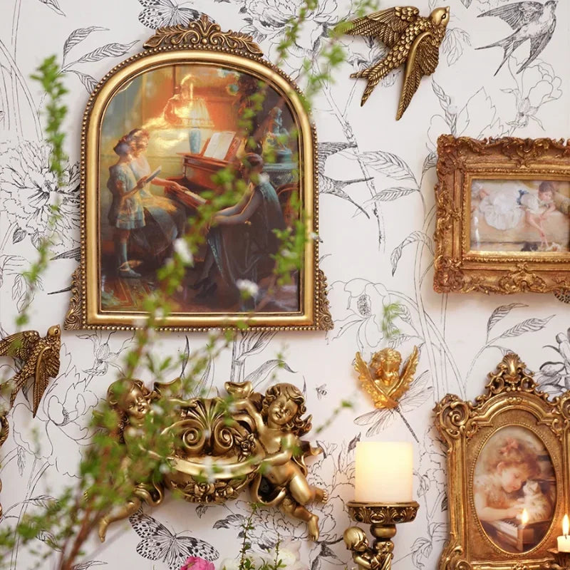 Mini Engelsfigur – Vintage Harz Deko