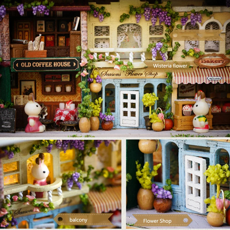 Mini-Puppenhaus – Holz 3D Puzzle – Schlafzimmerdeko