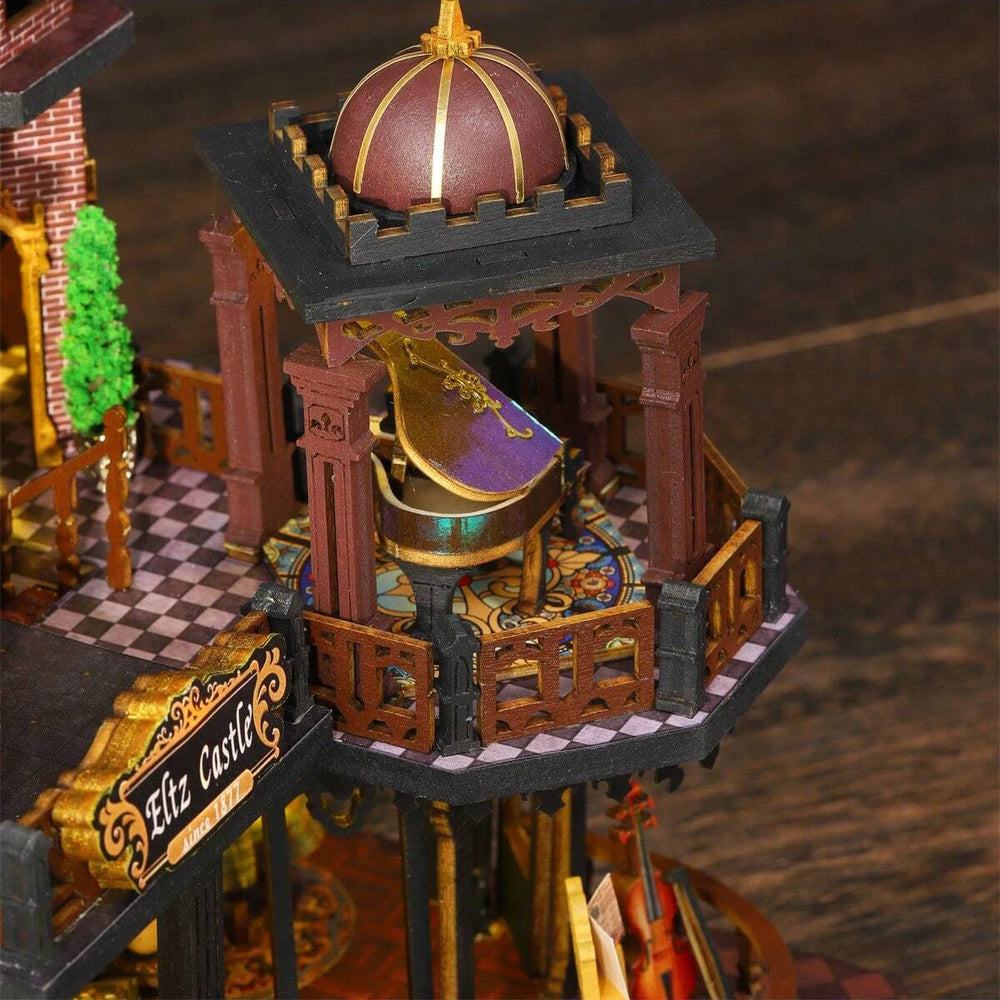 Mini-Puppenhaus Set – Holz – DIY Bausatz für Teens