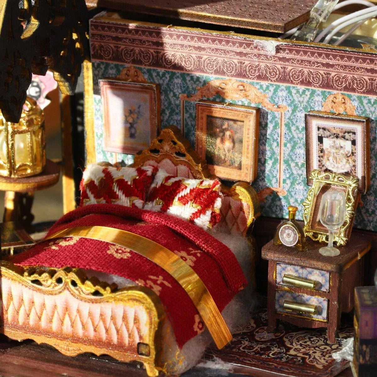 Mini-Puppenhaus Set – Holz – DIY Bausatz für Teens