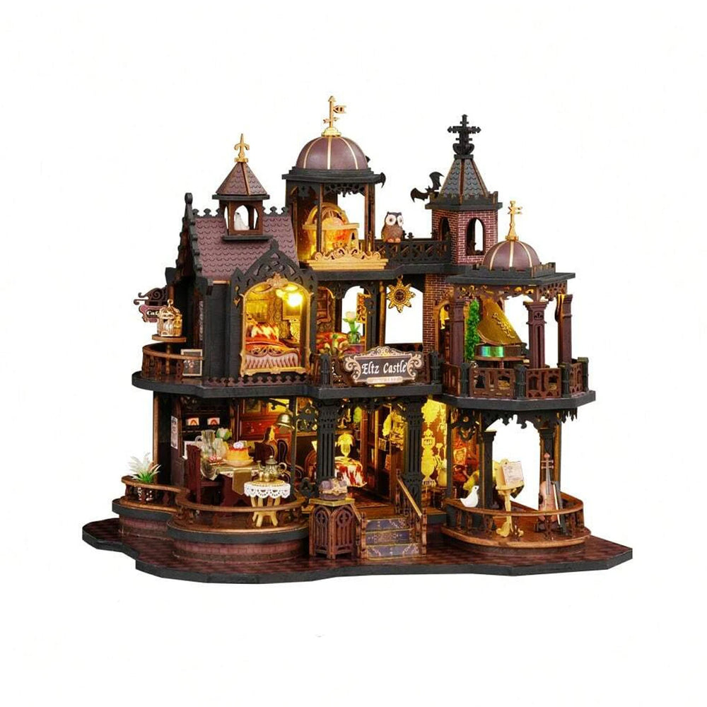 Mini-Puppenhaus Set – Holz – DIY Bausatz für Teens