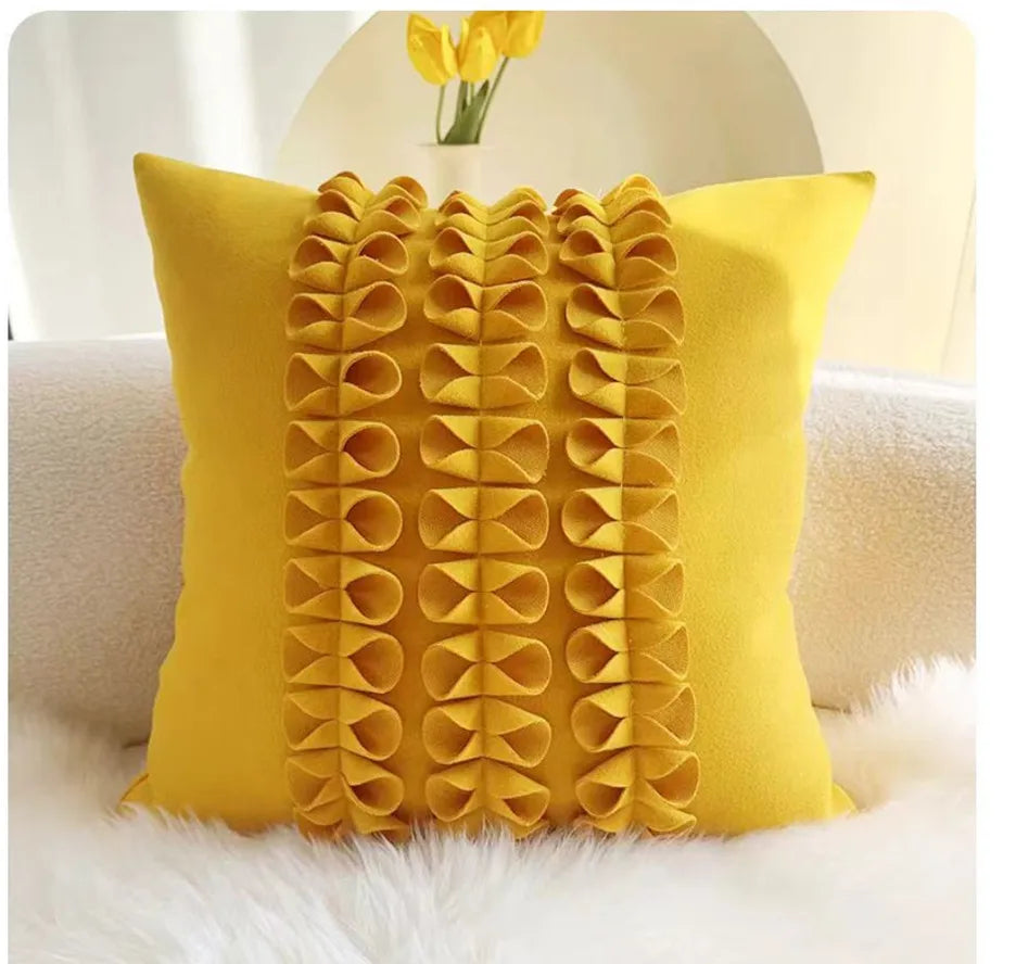 Mittelalterliche Bestickte Samtkissen - Retro Charme 30x50cm