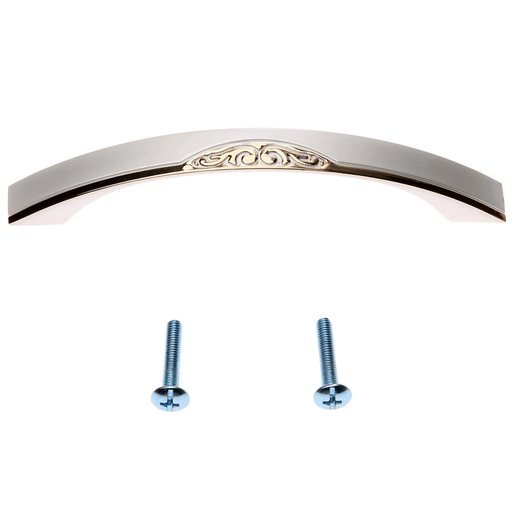 Möbelgriff - Europäisch Zinklegierung - 96mm/128mm