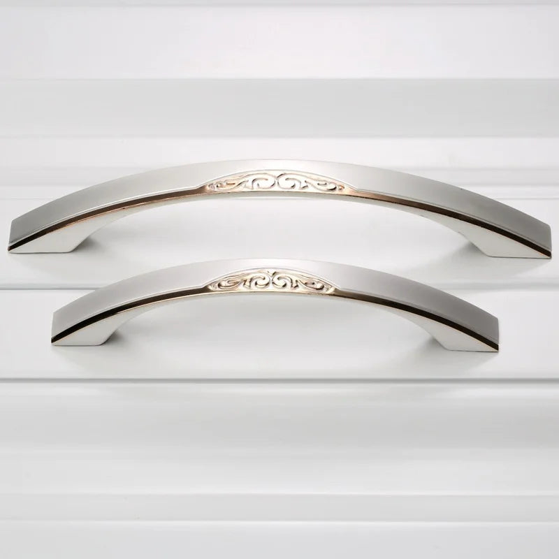 Möbelgriff - Europäisch Zinklegierung - 96mm/128mm