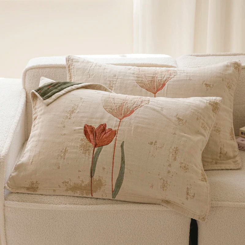 Mode-Kissenbezug – Jacquard Polyester, 52x75cm