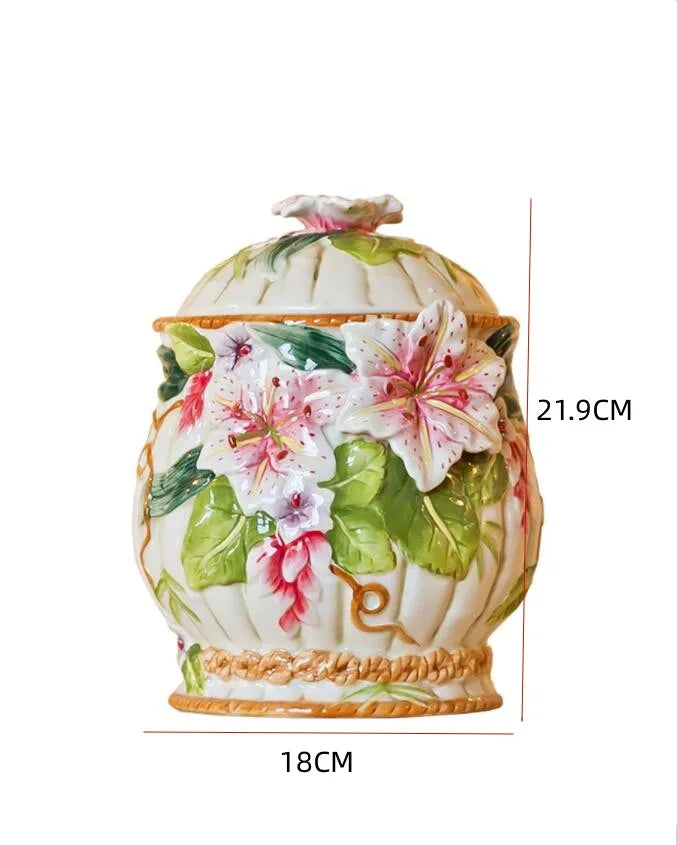 Moderne Keramikvase – 3D Design für Tischdeko