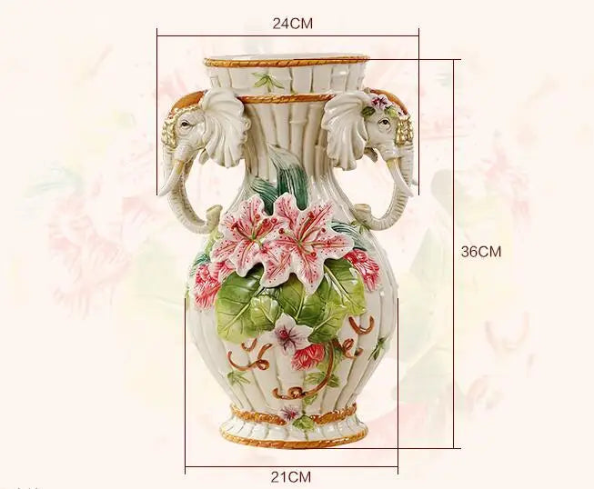 Moderne Keramikvase – 3D Design für Tischdeko