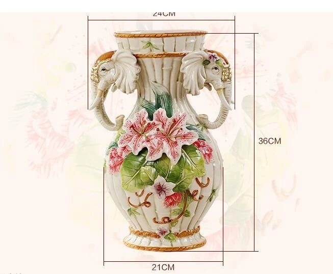 Moderne Keramikvase – 3D Design für Tischdeko