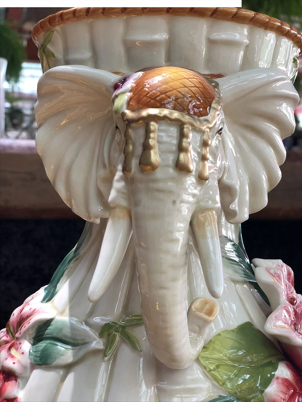 Moderne Keramikvase – 3D Design für Tischdeko