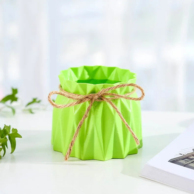 Moderne Vase – Imitationskeramik – Wohndekor