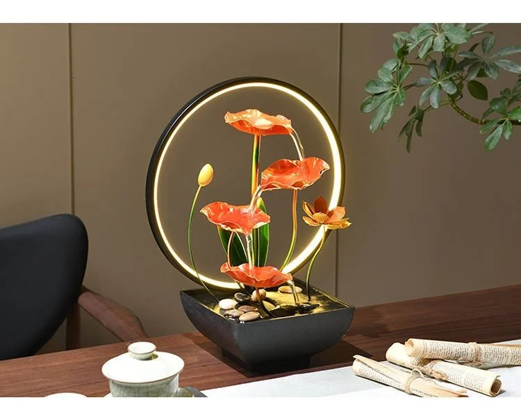 Moderner Brunnen – Minimalistisches Design – 10cm Tisch