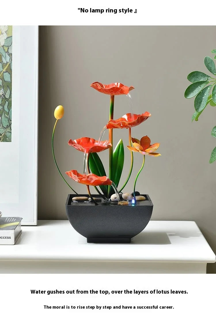 Moderner Brunnen – Minimalistisches Design – 10cm Tisch