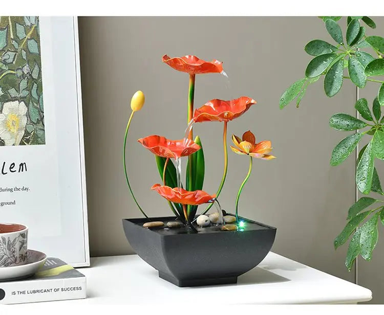 Moderner Brunnen – Minimalistisches Design – 10cm Tisch