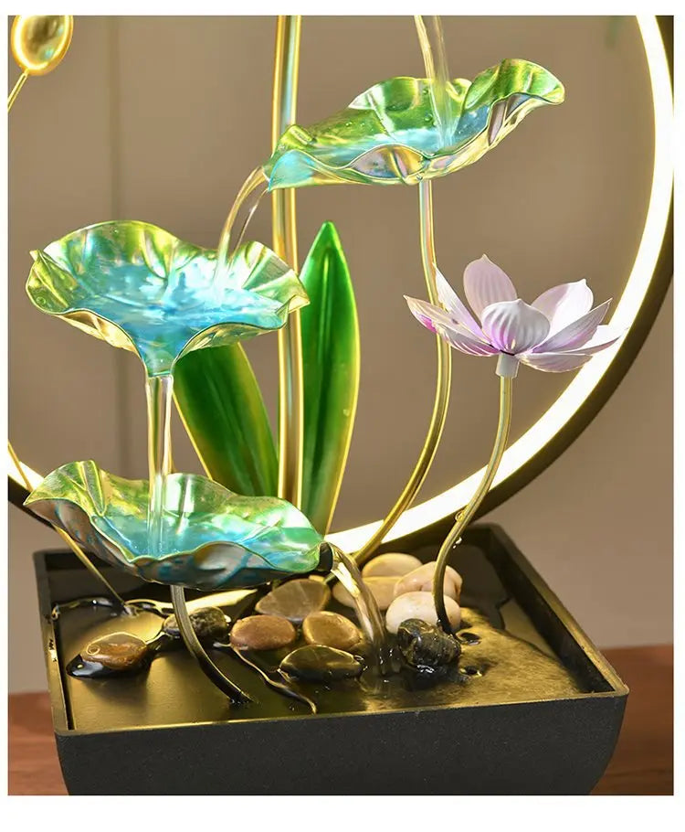 Moderner Brunnen – Minimalistisches Design – 10cm Tisch