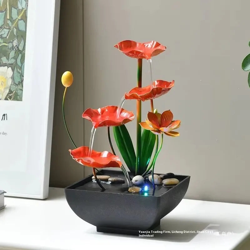 Moderner Brunnen – Minimalistisches Design – 10cm Tisch