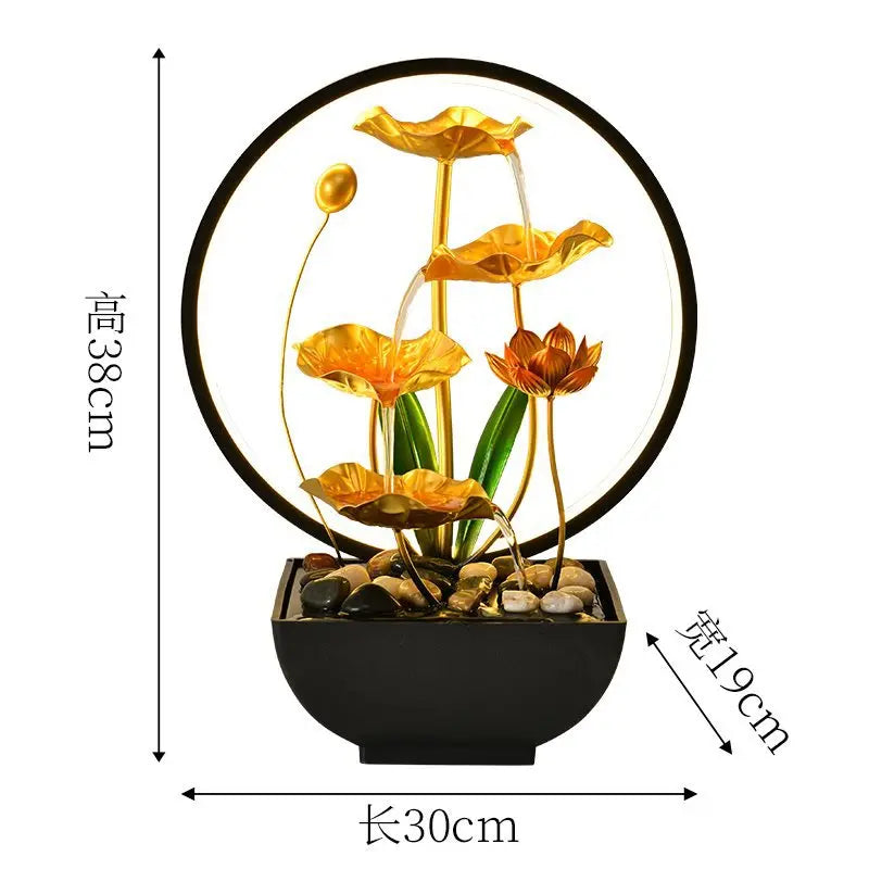 Moderner Brunnen – Minimalistisches Design – 10cm Tisch