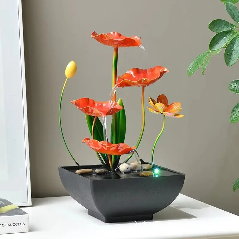 Moderner Brunnen – Minimalistisches Design – 10cm Tisch