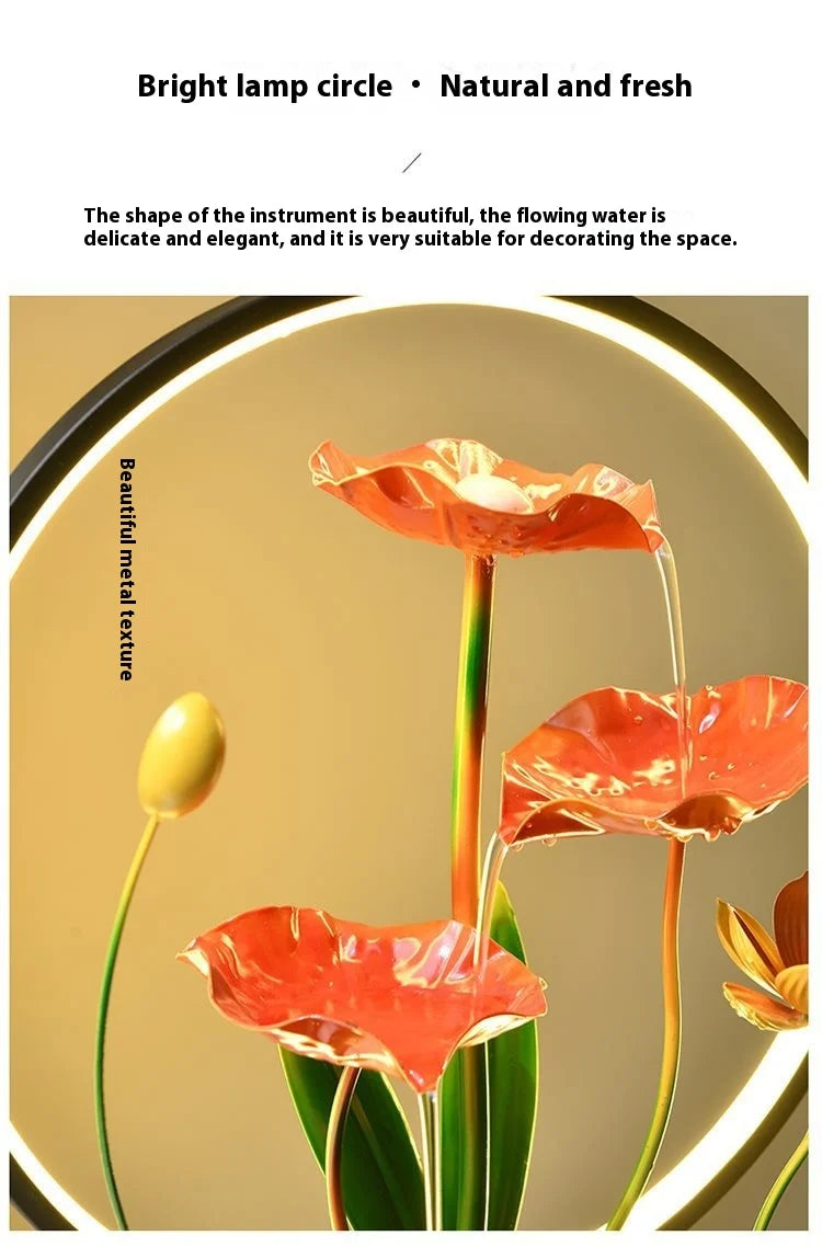 Moderner Brunnen – Minimalistisches Design – 10cm Tisch