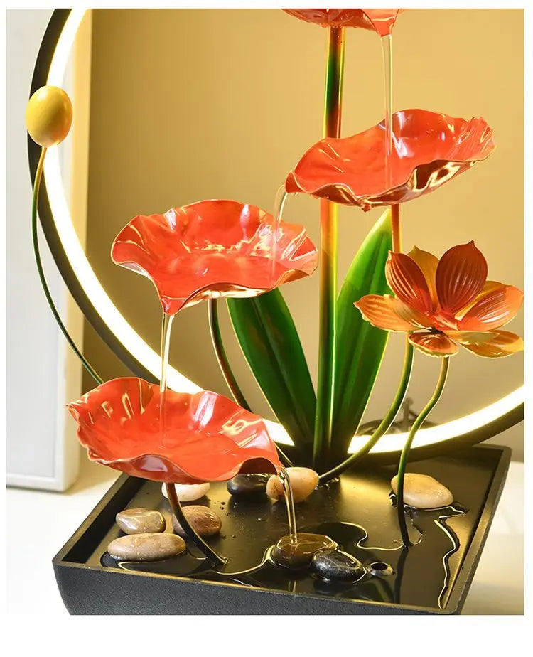 Moderner Brunnen – Minimalistisches Design – 10cm Tisch