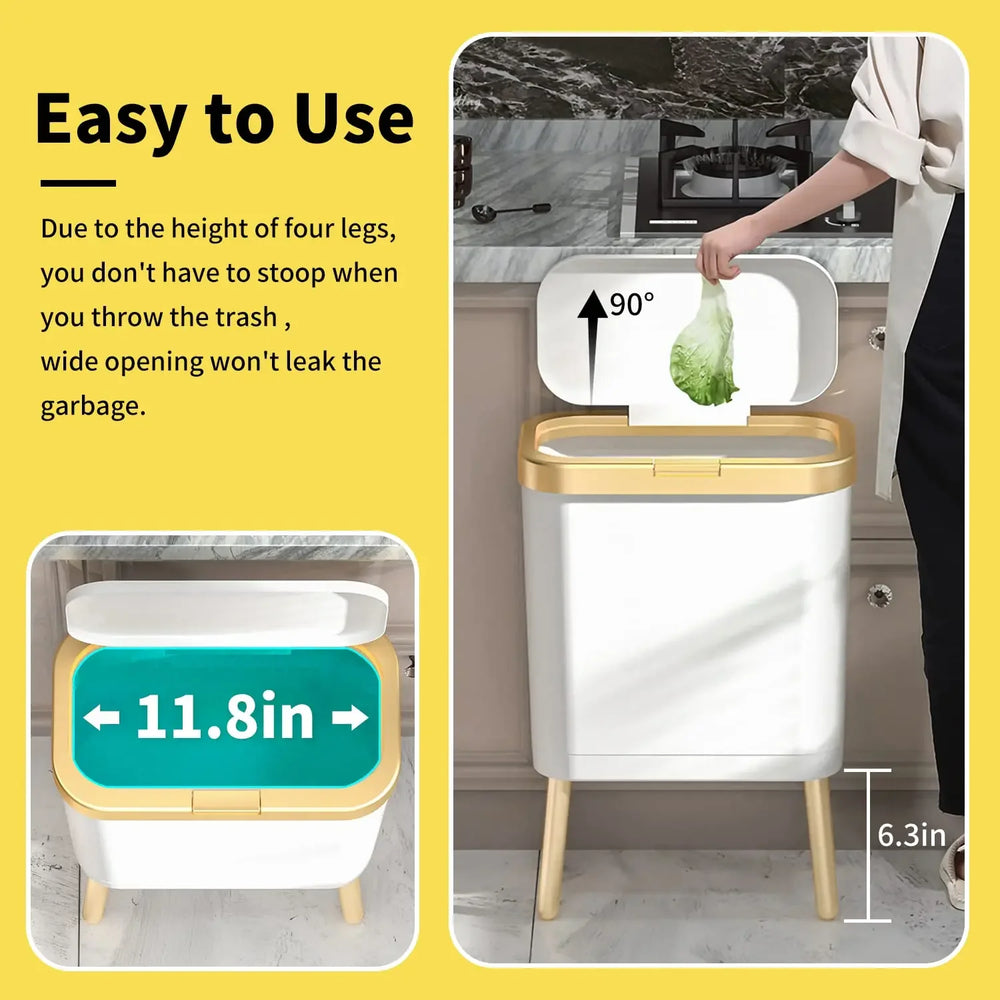 Mülleimer – Elegantes Design – Küche & Bad