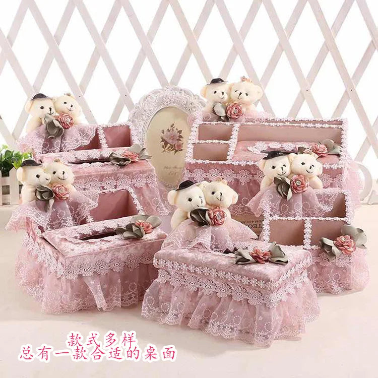 Multifunktions-Aufbewahrungskorb – Europäischer Stil – 29x18x14cm