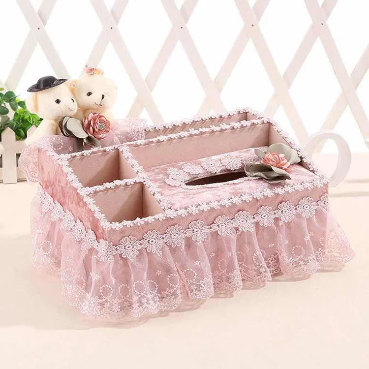 Multifunktions-Aufbewahrungskorb – Europäischer Stil – 29x18x14cm