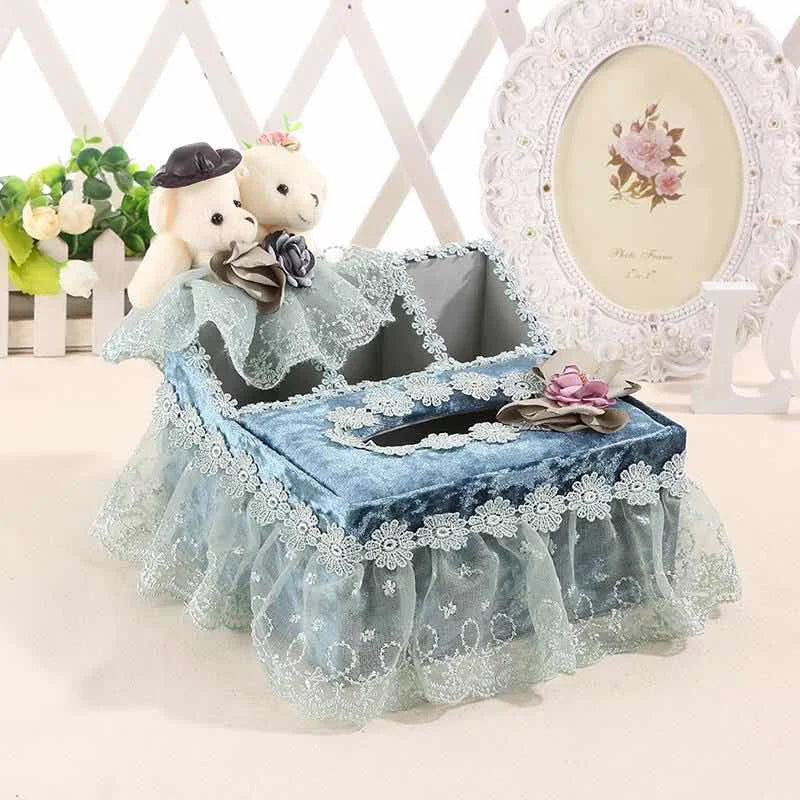 Multifunktions-Aufbewahrungskorb – Europäischer Stil – 29x18x14cm