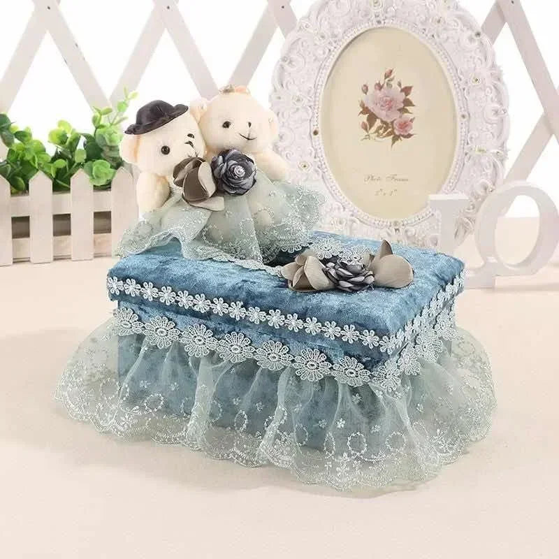 Multifunktions-Aufbewahrungskorb – Europäischer Stil – 29x18x14cm