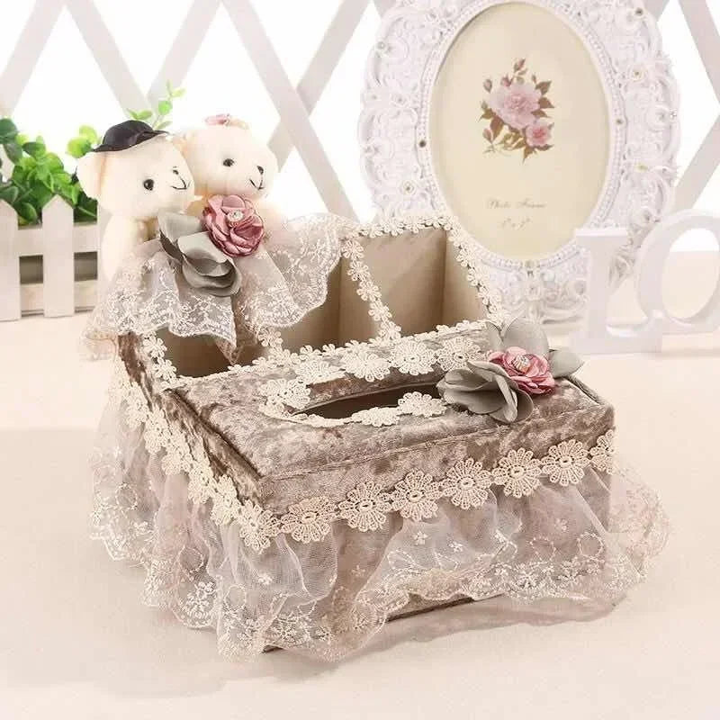 Multifunktions-Aufbewahrungskorb – Europäischer Stil – 29x18x14cm