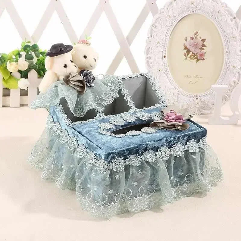 Multifunktions-Aufbewahrungskorb – Europäischer Stil – 29x18x14cm