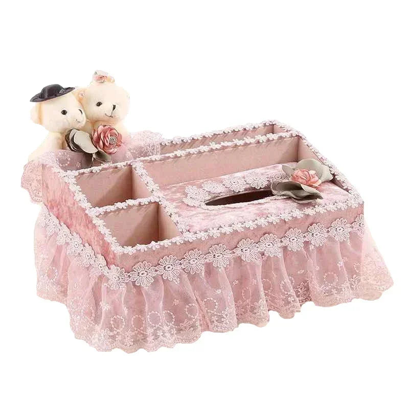 Multifunktions-Aufbewahrungskorb – Europäischer Stil – 29x18x14cm