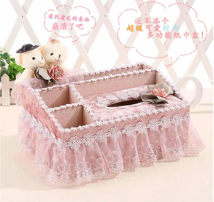 Multifunktions-Aufbewahrungskorb – Europäischer Stil – 29x18x14cm