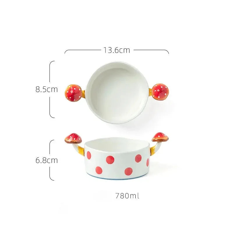 Mushroom Geschirr - Keramik Japanisch - Für Zuhause