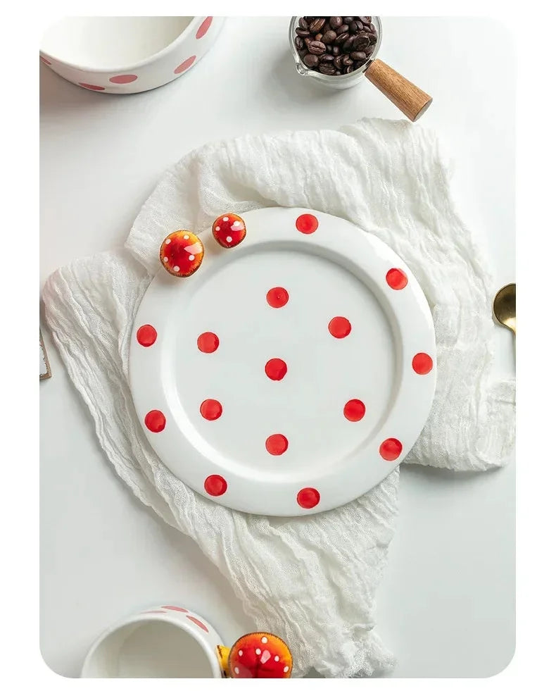 Mushroom Geschirr - Keramik Japanisch - Für Zuhause