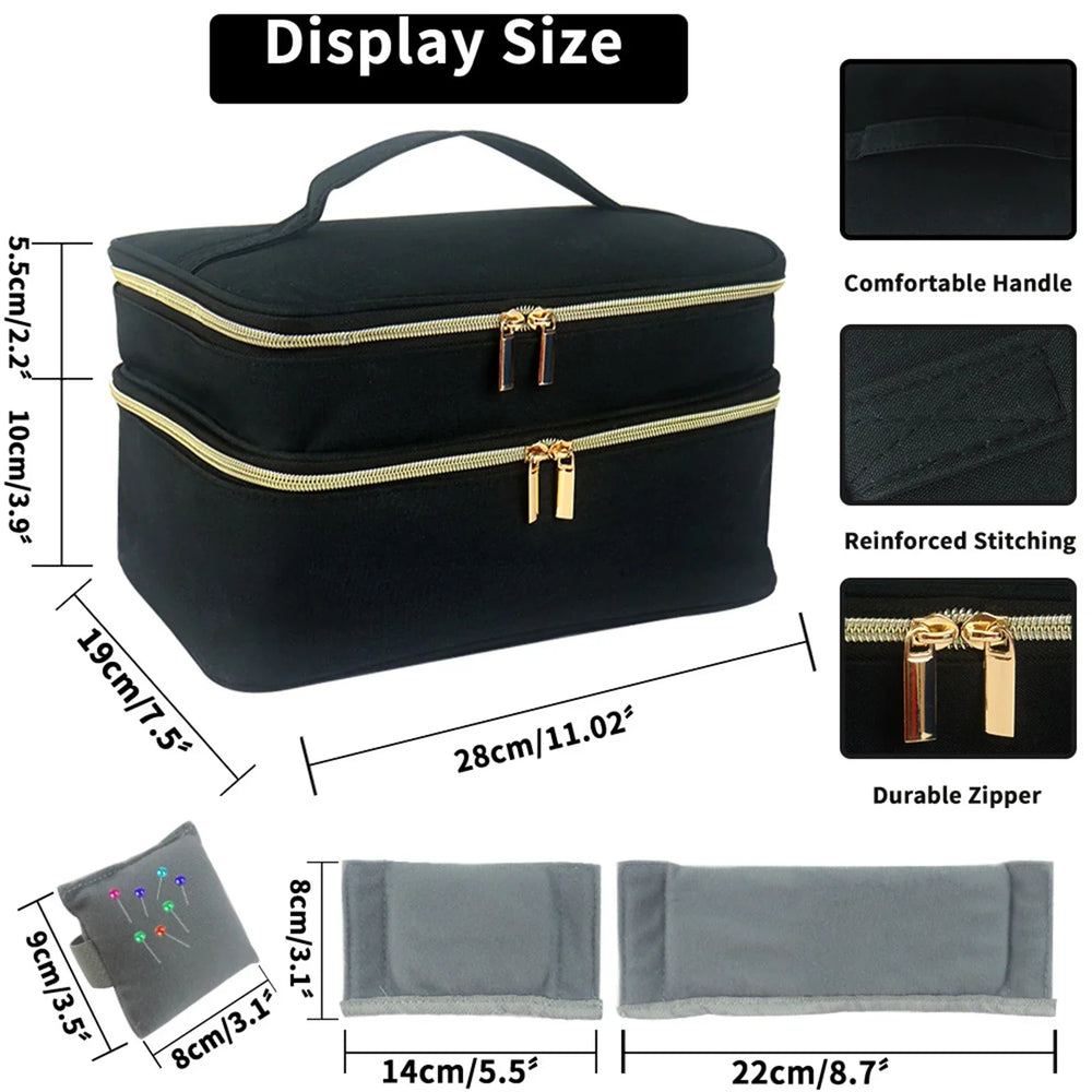 Nähbedarf Tasche – Polyester Reiseetui – Grosse Kapazität
