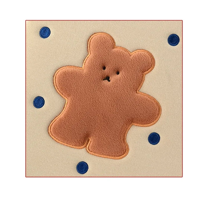 Niedliche Bären-Laptophülle – Polyester Cartoon – Grössen 13-16 Zoll