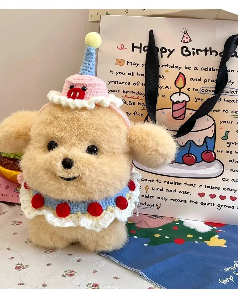 Niedliche Welpenpuppe – Plüschtier – Raumornament