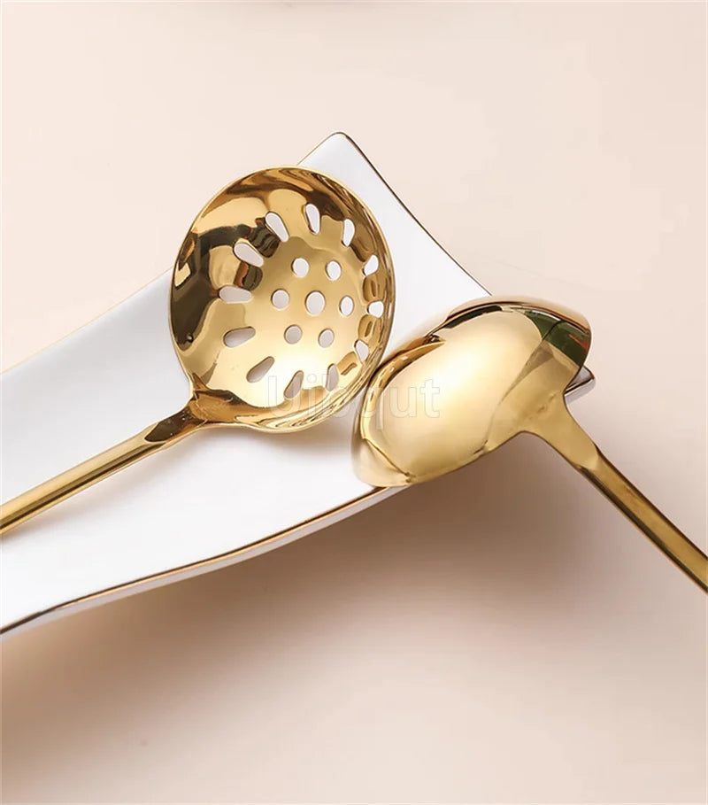 Nordic Gold Edelstahl Utensilienhalter – Set Optionen