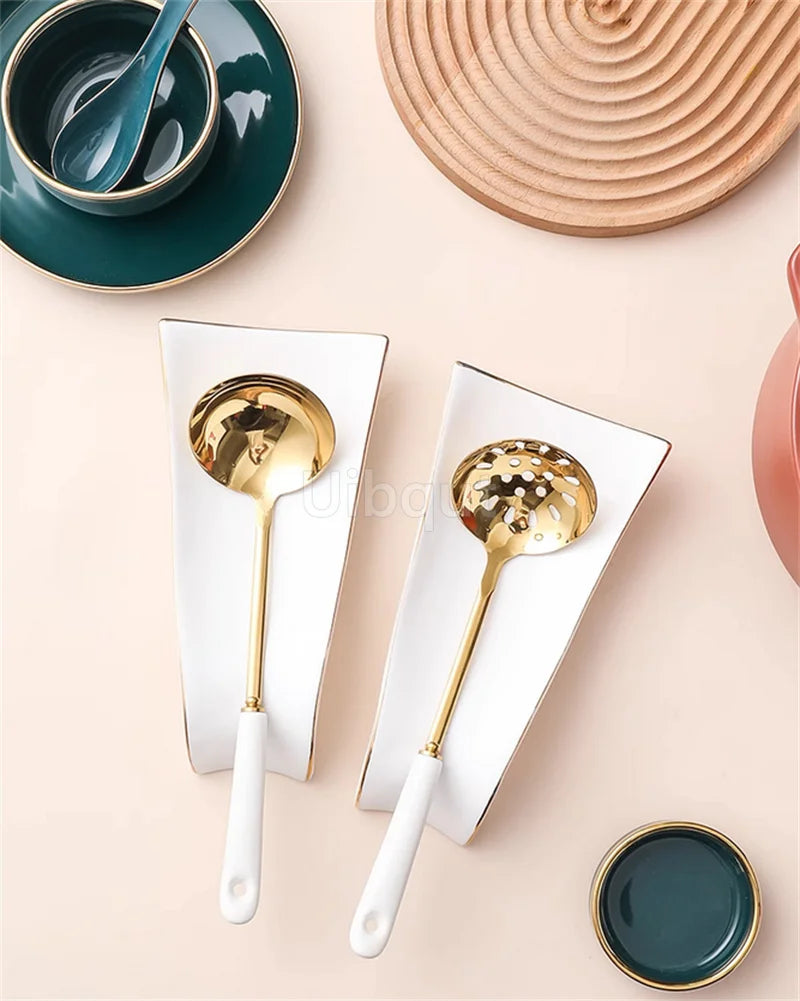 Nordic Gold Edelstahl Utensilienhalter – Set Optionen