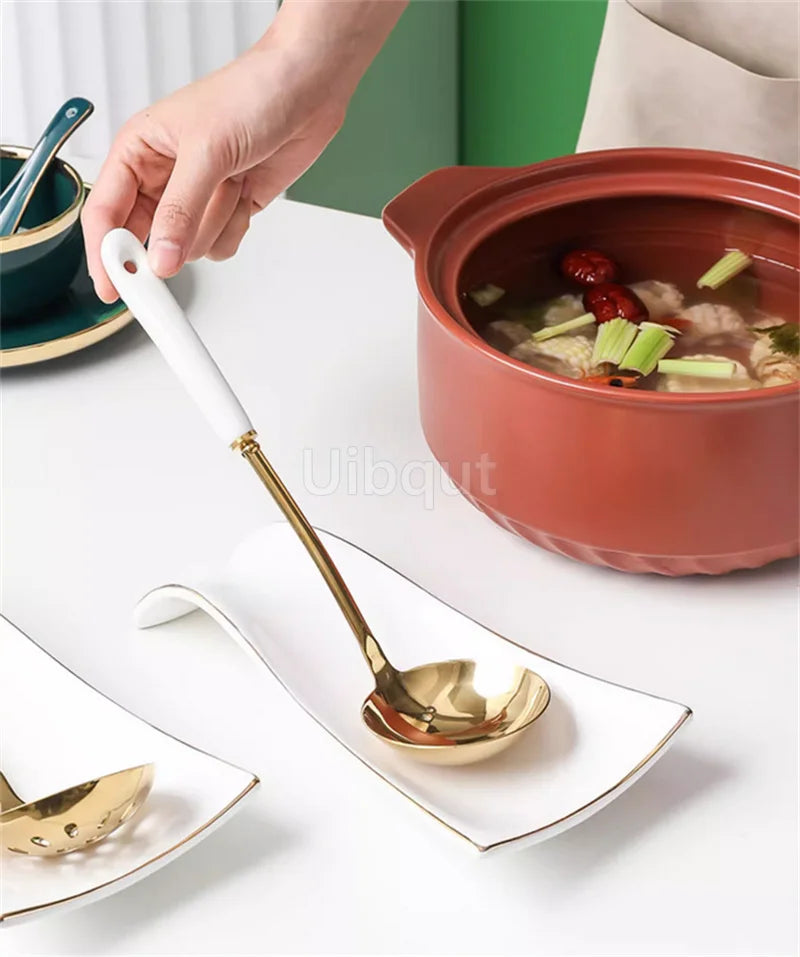 Nordic Gold Edelstahl Utensilienhalter – Set Optionen