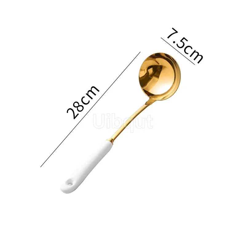 Nordic Gold Edelstahl Utensilienhalter – Set Optionen