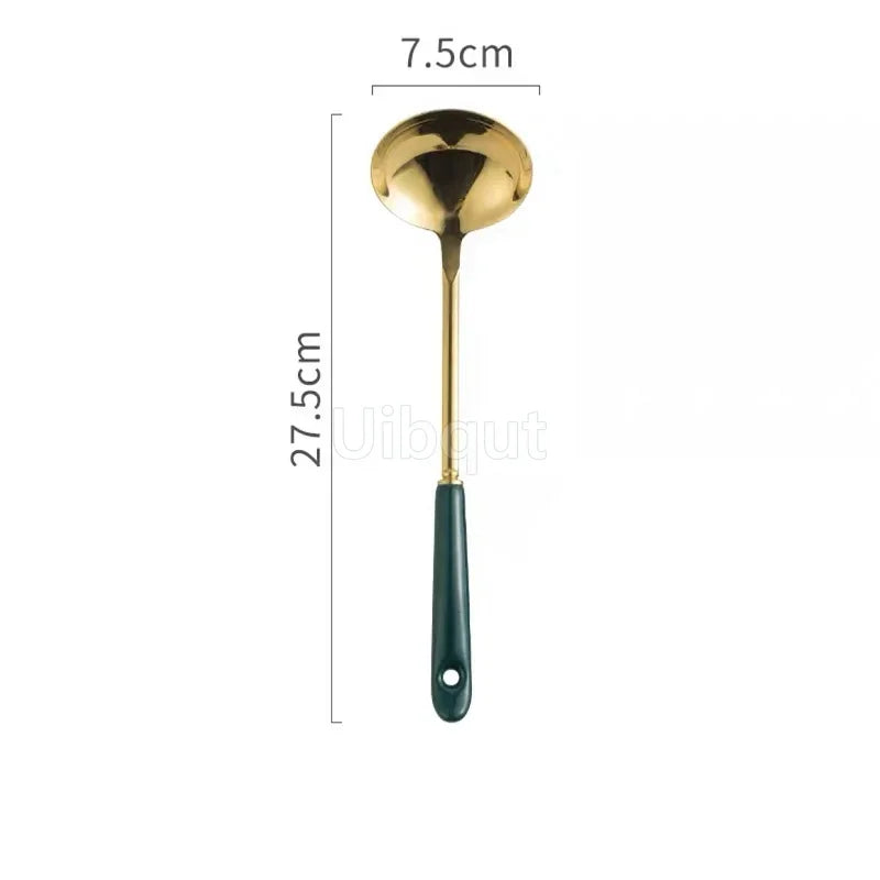 Nordic Gold Edelstahl Utensilienhalter – Set Optionen