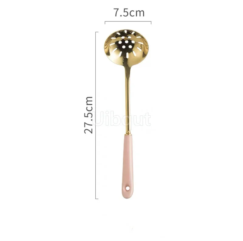 Nordic Gold Edelstahl Utensilienhalter – Set Optionen