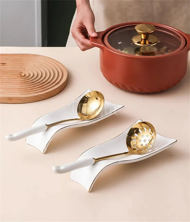 Nordic Gold Edelstahl Utensilienhalter – Set Optionen