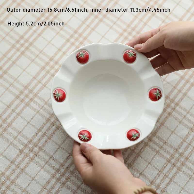 Nordic Keramik Becher Set – Handbemaltes Design